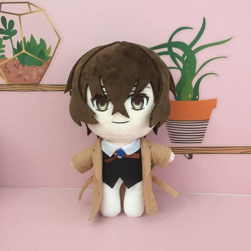 Anime Bungou Stray Dogs Dostoyevsky Plush Doll Toy Osamu Dazai Nakahara Chuya Cute Soft Stuffed Pillow Birthday Gift 20cm