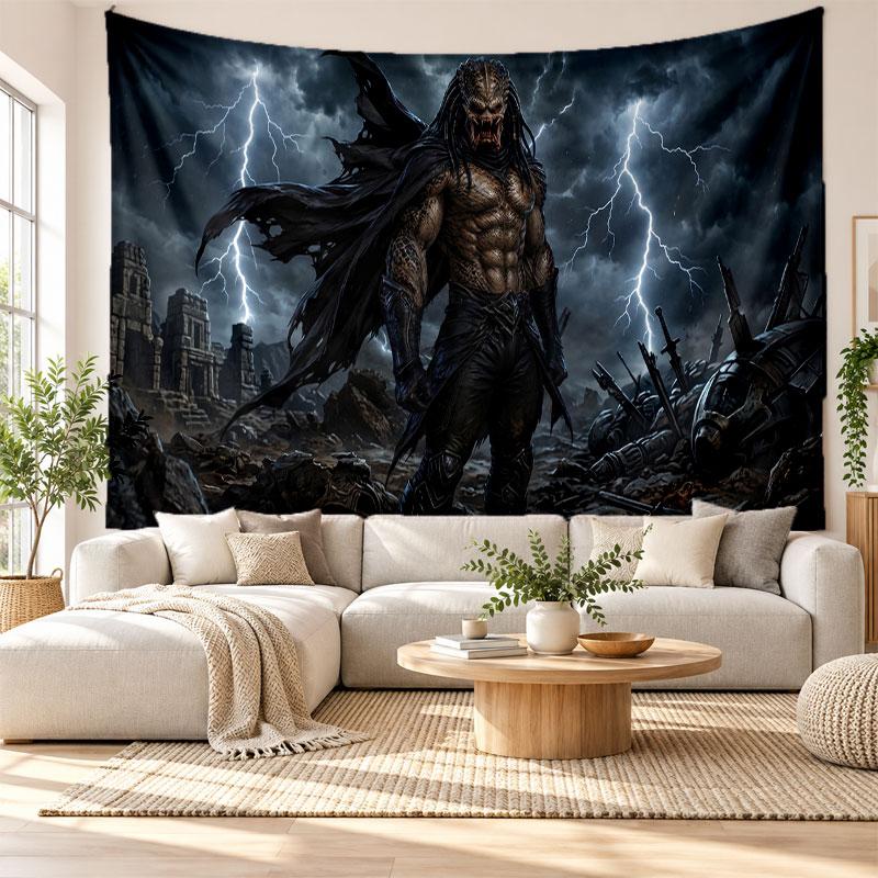Predator Wall Tapestry Home Decor Hanging Cloth Art Background Tapestry for Bedroom