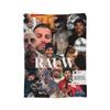 Stylish Rauw Alejandro Singer Rapper Blanket Super Soft Velvet  Comfortable Throw Blankets Machine Washable