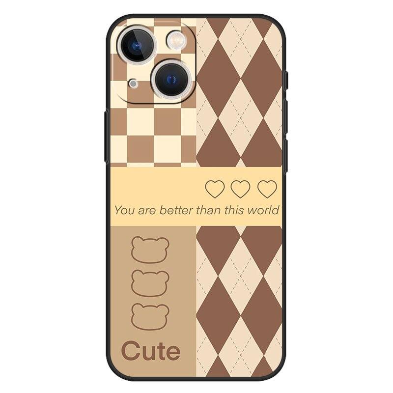 Чехол для iphone 11 13 12 pro max Cover xr 7 8 Plus Funda XS X 14 5 5S SE2020, роскошный чехол с красивым дизайном