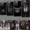 Модный Чехол для Телефона Besiktas BJK Для Iphone 16E 15 Pro 14 Plus 17Air 16 17 Pro Max 12 13 Mini X XS XR 7 8 SE2020 Capa Милый Чехол