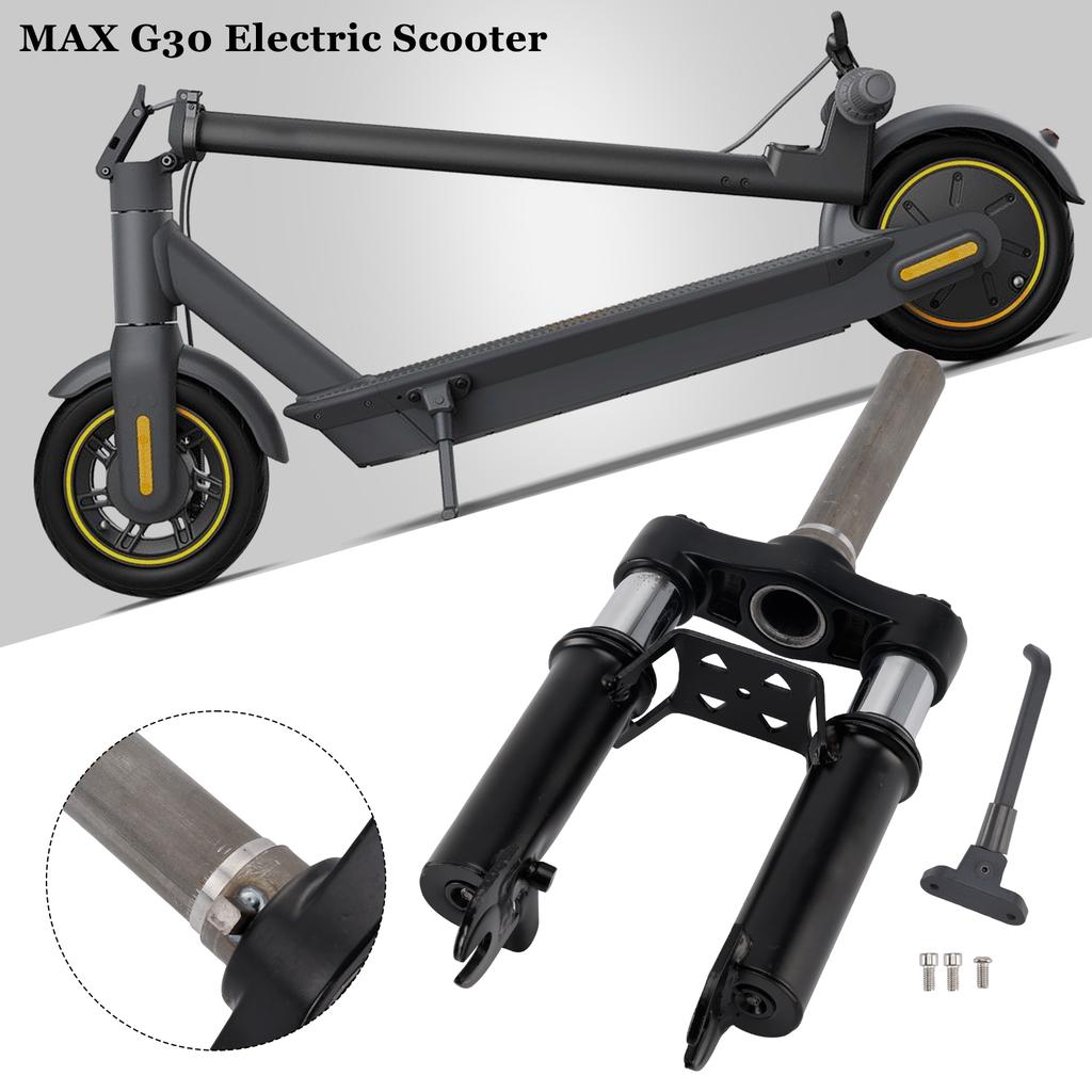 Front Fork Shock Absorber with Foot Stand for Ninebot Max G30 E-Scooters