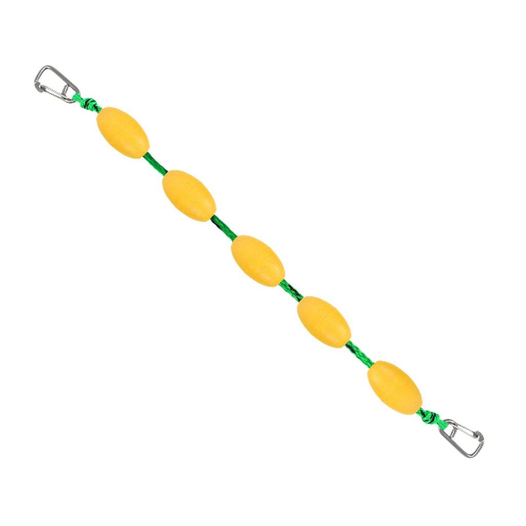 5M Float Rope with Hooks for Swimming Pools Waterways, Training Lane Divider Buoy, Water Game Safety Rope Accessory