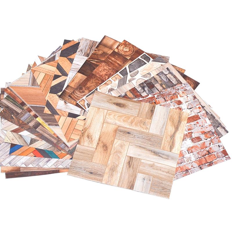 1шт 1:12 кукольных миниатюрных зернистых напольных обоев, плитки, наклейки, домашнего декора, игрушки