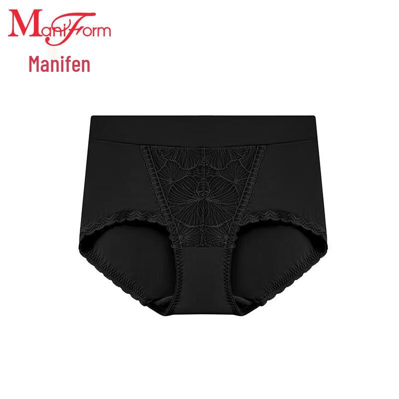 Maniform Mid-High Waist Lace Briefs 20640593