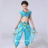 Princess Princess Kids Costume Size 120 [MANAMANA] Dress, Children's Dress, Costume, Dress, Top, Bottom, Tiara, Headband, 4-Piece Set, Blue, Girls,
