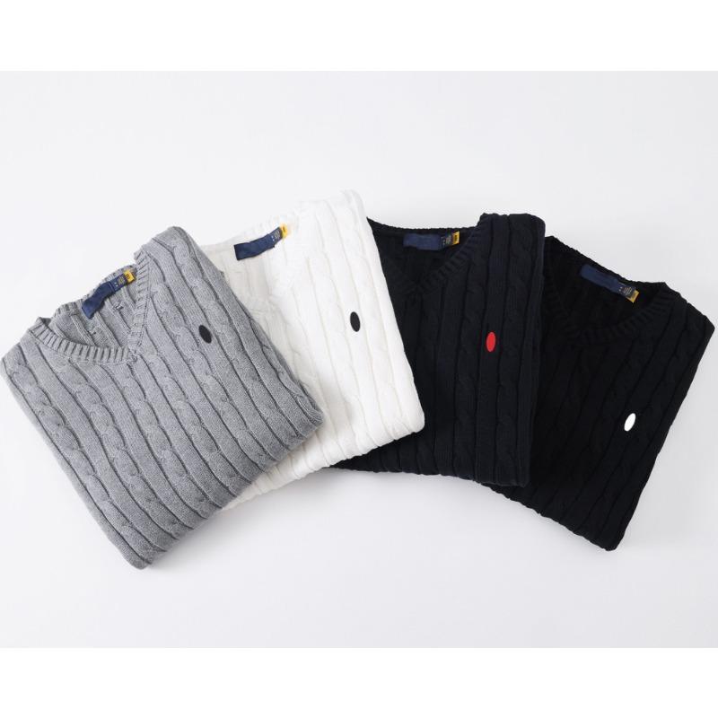 Свитер-пуловер в клетку Paul Wool с длинным рукавом и круглым вырезом, в том же стиле, для пар, обеспечивающий тепло и плотной вязки.