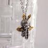 Cool Little Angel Pendant Necklace for Women Retro Cupid Collarbone Chain Hip Hop