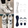 Casual Quick Lace Kit Colorful Fabric Shoe Laces Soft Shoelaces  Sneakers