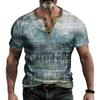 Мужская рубашка Суперлегкая повседневная мужская одежда с коротким рукавом