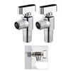 High Flows Angle Valves 1/2in Water Flows Control Valves Water Pipe Switches Hot/Cold Water Shut Off Valves Flows Restrictor