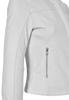 New Trendy Women Stylish Jacket White Leather Lambskin Handmade Casual Soft Fit