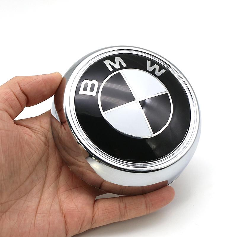AAAQT1 ABS Car Rear Badge Emblem Blue White Logo Trunk Badge Original Replacement For BMW X6 X5 X4 X3 E70 F15 E71 F16 F25 F26 Stickers