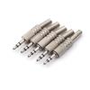 5 Pcs Of 3.5 Mm 3 Headphones Audio Jack Plug Weld Connector