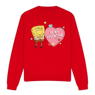 Свитшот унисекс для взрослых SpongeBob SquarePants Be My Valentine