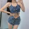 Women's High-Waist Denim Hot Shorts: European & American Style, Sexy Summer Essential