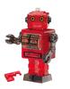 39-Piece Crystal Puzzle Tin Robot Red