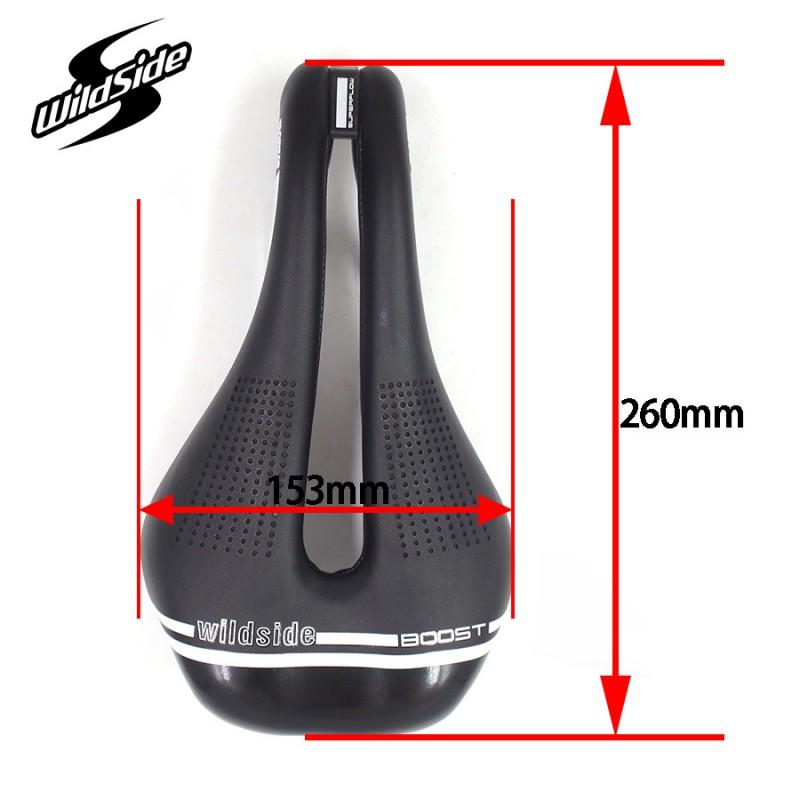 WILDSIDE Boost Bike Saddle Hollow Split Unisex Chromoly Steel Rails Road Seat