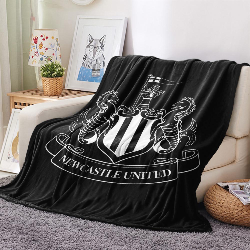 Newcastle United FC Flannel Blanket, High quality Comfortable for All Seasons, Home Decor, Warmth and Comfort