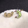 Charming Animal Shaped Alloy Brooch Unique Cartoon Character Pin For Pets And People