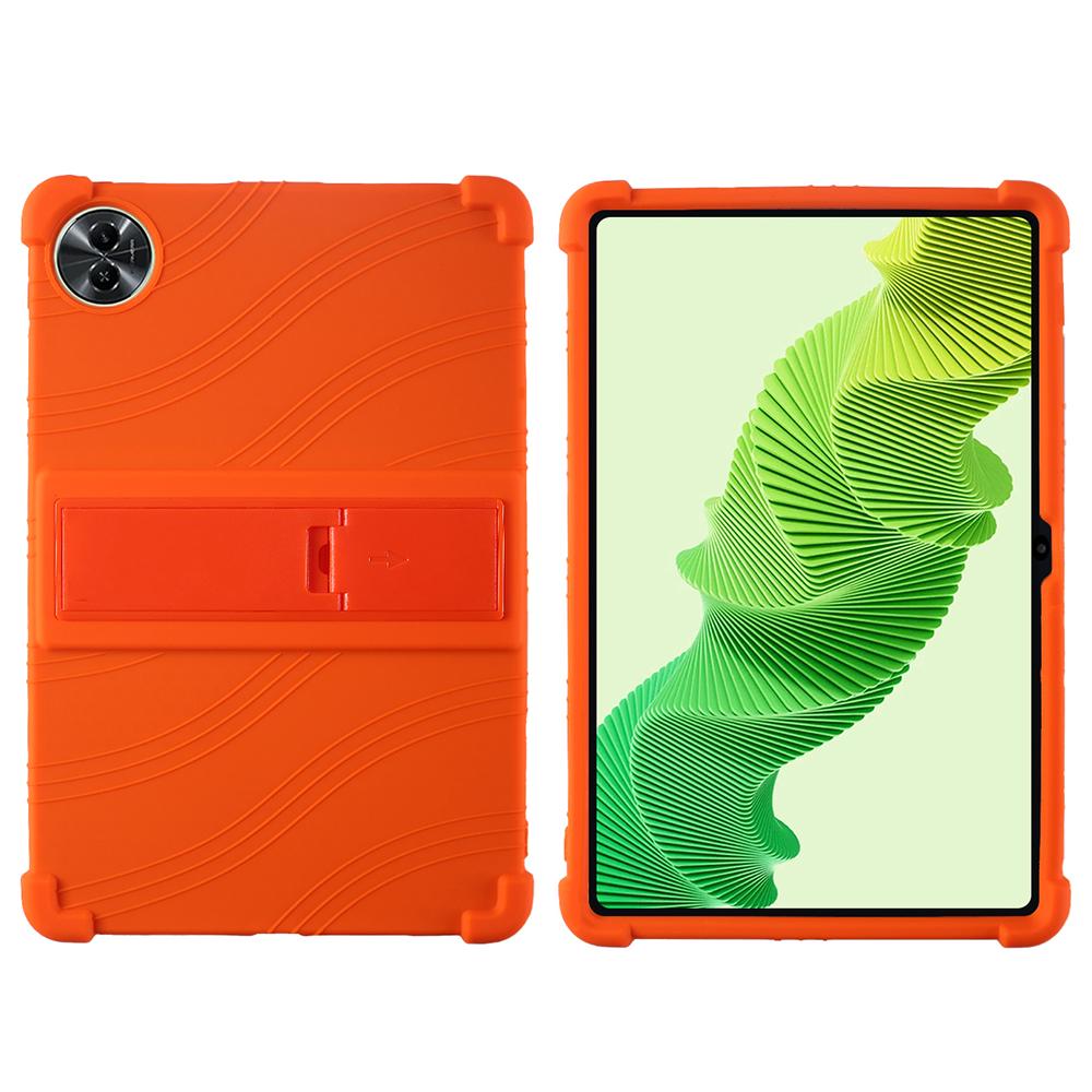 Soft Silicone Case For OPPO Realme Pad 2 Lite X 10.95" 11.5" 10.4" Adjustable Stand Cover Kids Safe Shockproof Protective Shell