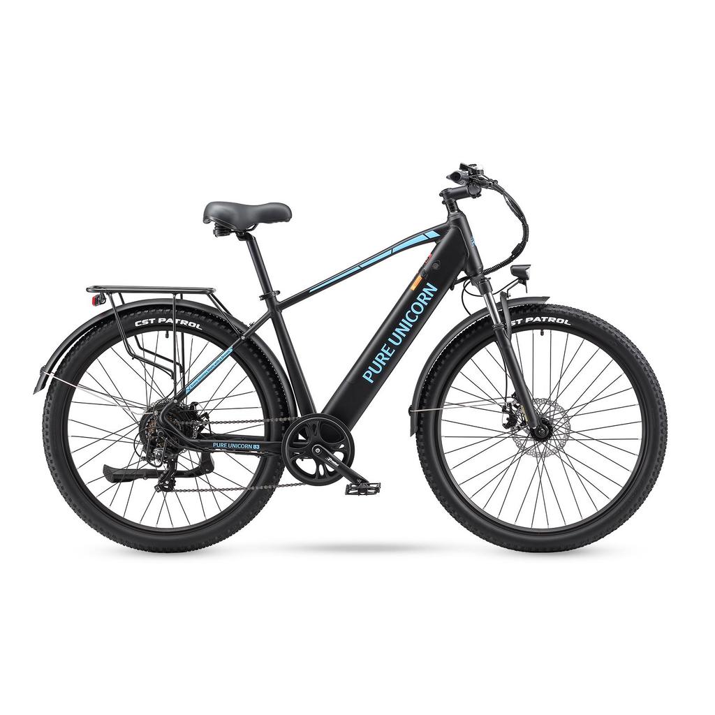 Halo Knight U3 Electric Bike Adults 750W  Motor 48V 12.8Ah Battery 27.5 Inch All-Terrain Tires Maximum Load 150KG Powerful E-Bicycle for Commuting