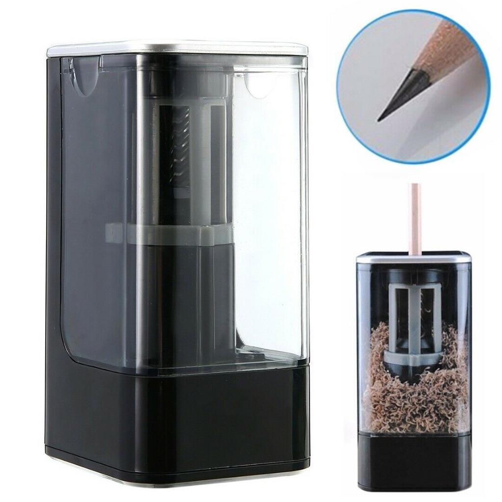 Автоматическая электрическая точилка, настольная точилка для карандашей, резак, школьные канцелярские принадлежности