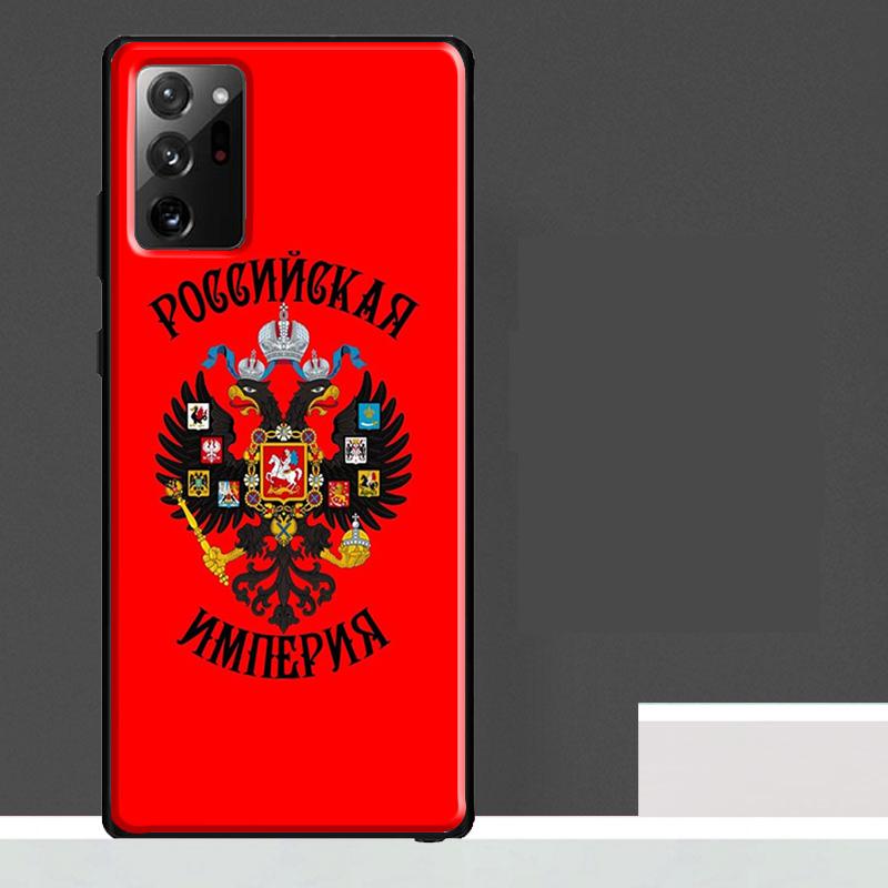 Russian Empire Coat of Arms Case For Samsung Galaxy S25 S24 S23 Ultra S9 S10 S20 S21 S22 Plus S23 FE S25 FE Phone Cover