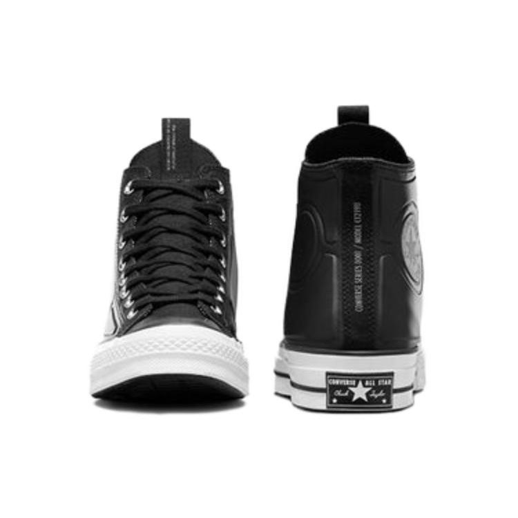 Converse Chuck 70 Удобные Универсальные Высокие Кеды из Канваса Унисекс Кеды Черные A07994C