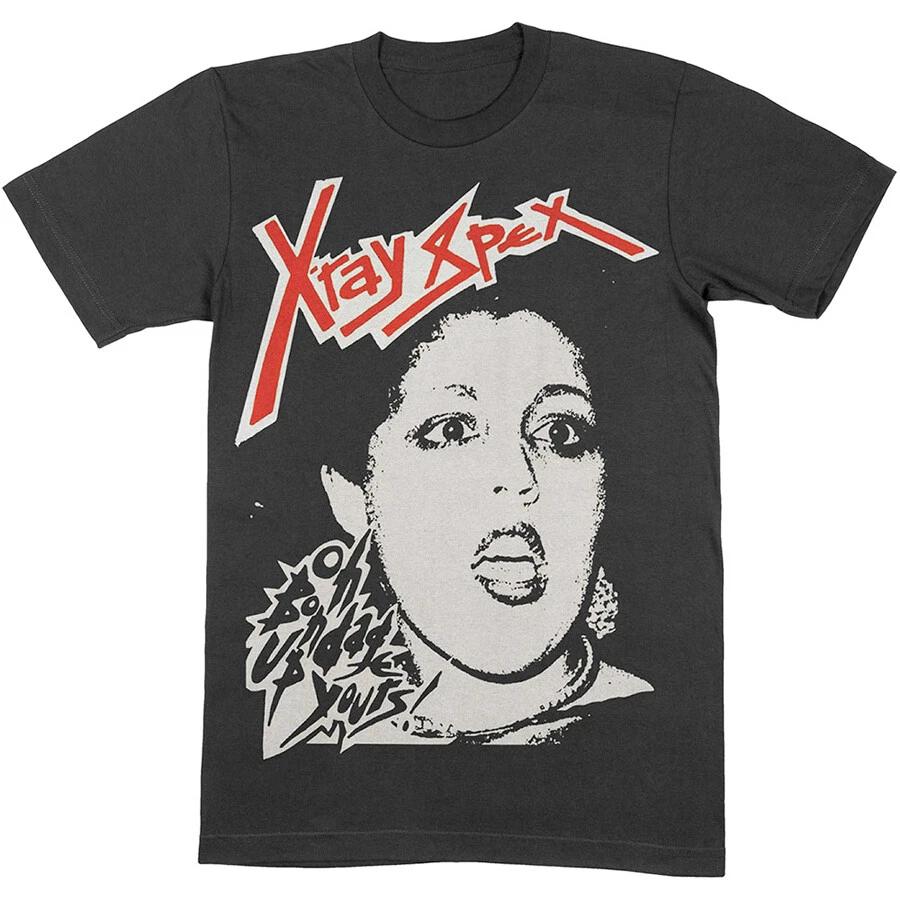 X-Ray Spex - Oh Bondage - Черная футболка