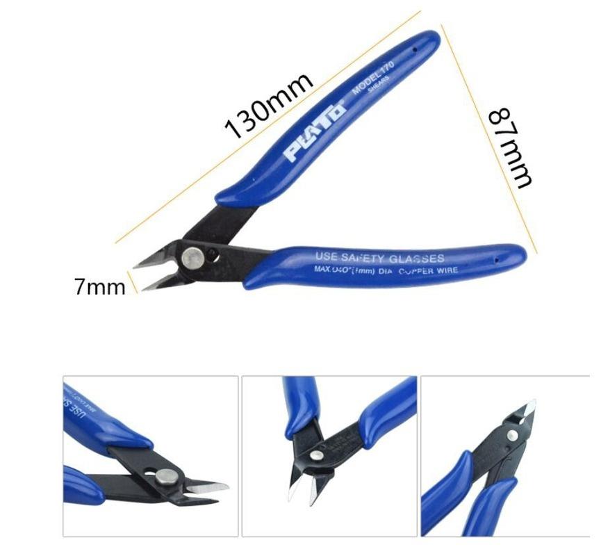 Multifunctional Stainless Steel Pliers Tool Wire and Cable Cutter Cutting Side Cutter Flush Hand Tool