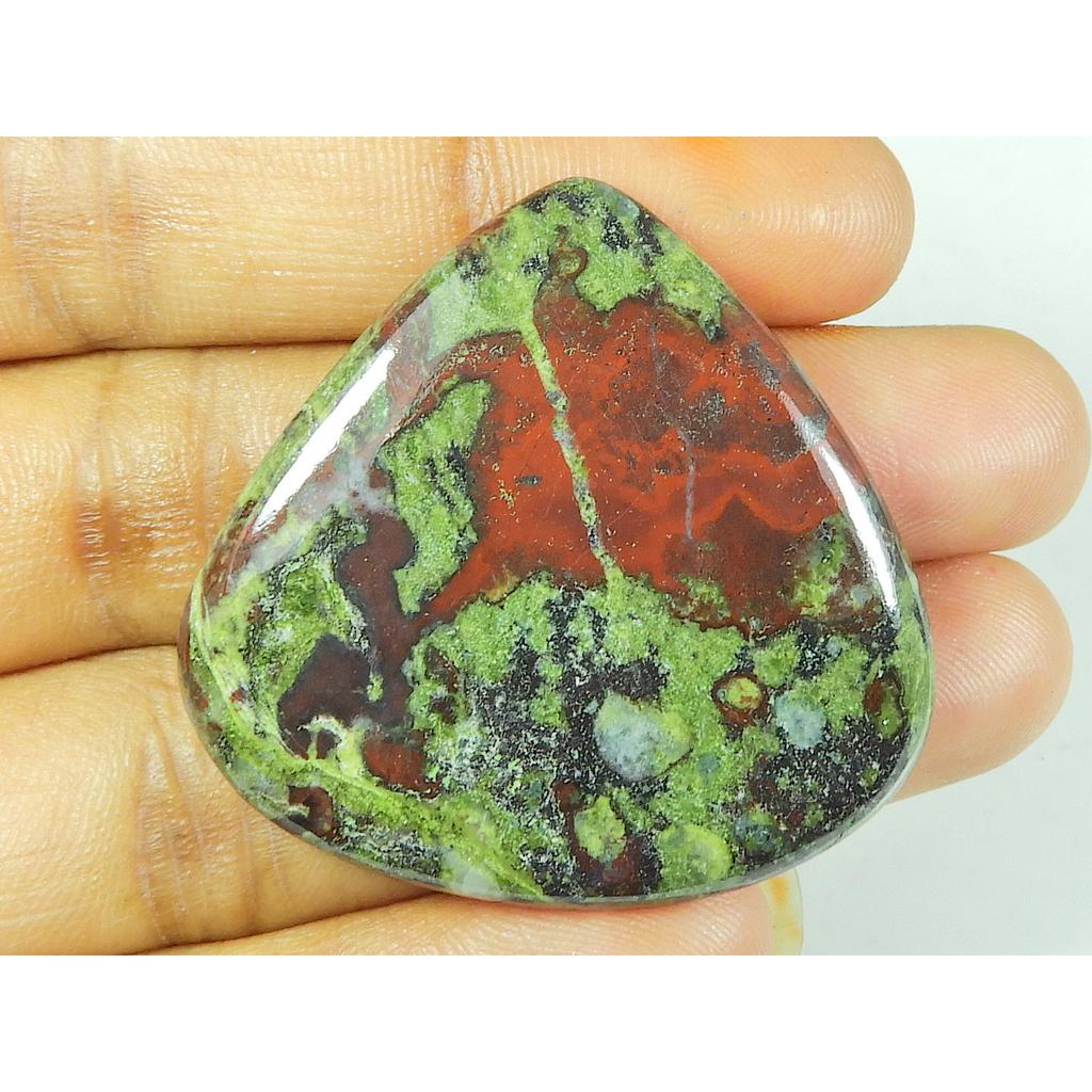 36X38X04 ММ Натуральный Драконий Яшма Грушевидный Кабошон Свободный Драгоценный Камень 58 Карат. SY-501