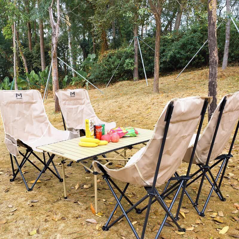 Outdoor Folding Camping Table and Chair Set