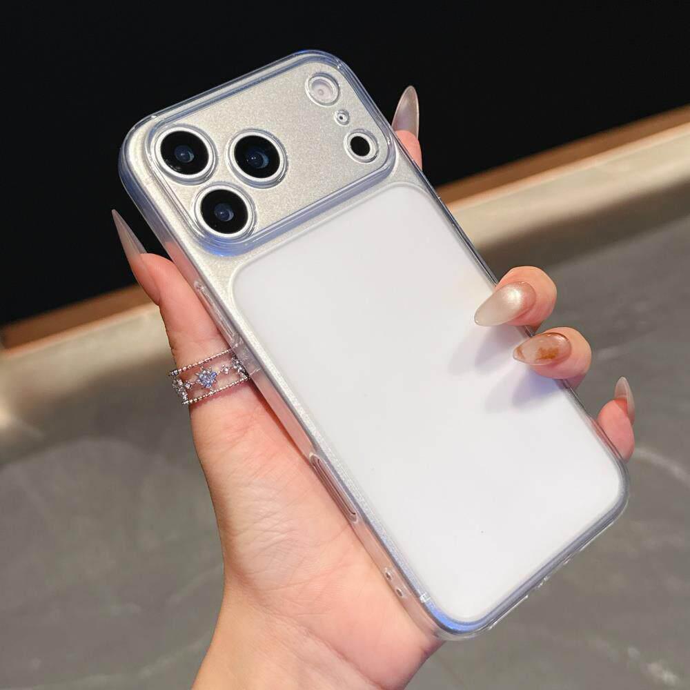Матовый силиконовый чехол с защитой от падения для iPhone 17/16/15/14 Pro Max