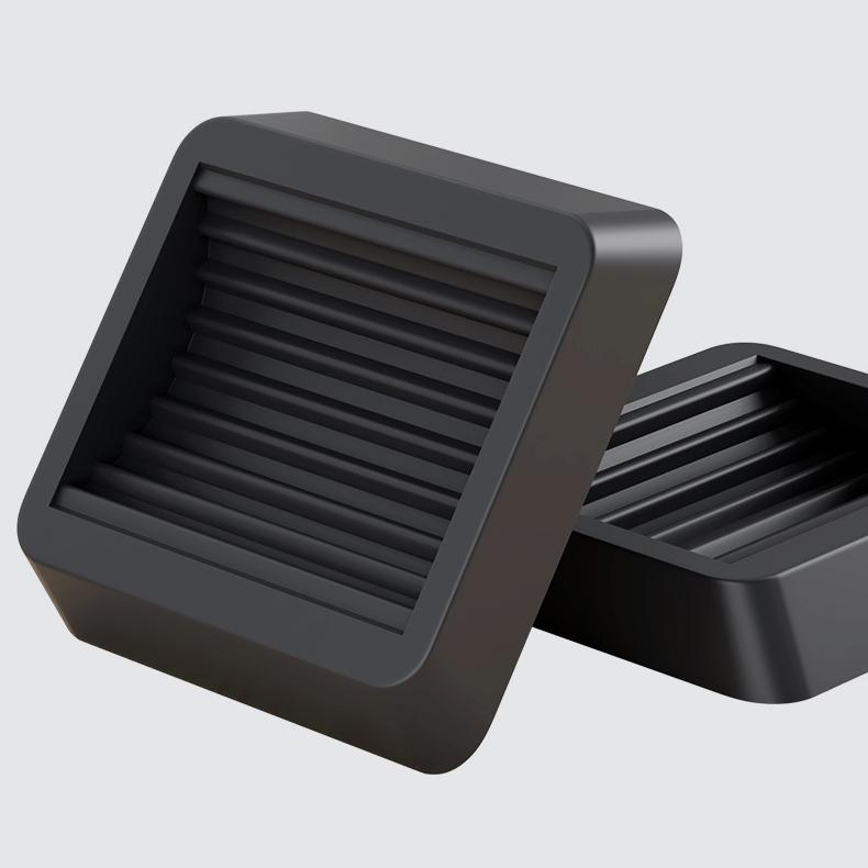 4 шт./компл., стопор для колеса офисного стула, мебельные роликовые чашки, защитные покрытия для пола из твердой древесины, антивибрационная подушка, роликовые ножки для стула, противоскользящий коврик