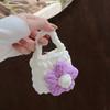 Applicable Korean Plush Flower AirPods 1 Protective Case Pro1 Bluetooth 1/1 Generation Earphone Case Handbag Bag