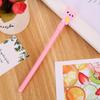 Back To School Season 10pcs 0.5mm Creative Patch Silicone Bear Gel Pen Cartoon Animal Shape Water Pen Cute Learning Stationery Office Signature Pen