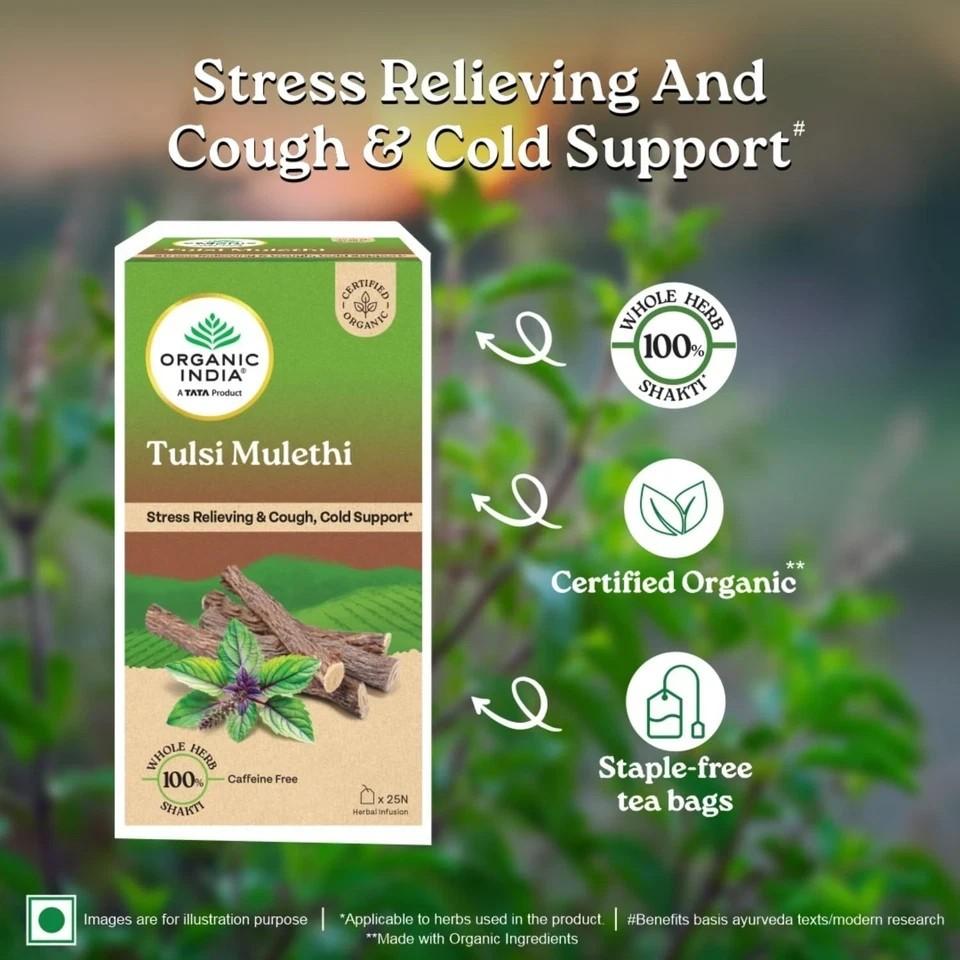 Tulsi Mulethi, 25 Tea Bags