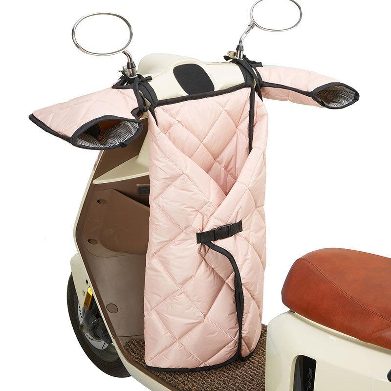 All-Season Detachable Windproof Blanket for E-Scooter/Motorcycle-2-Layer Waterproof&Thermal Lining,Universal Fit for Most Models