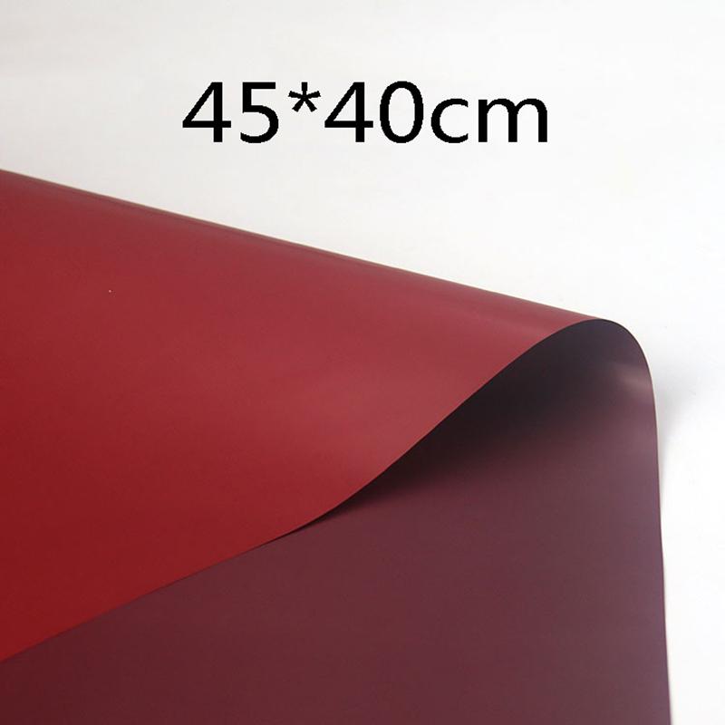 20PCS Wedding Decor Bouquet Waterproof Packaging Flower Wrapping Paper Gifts Packing Duplex Paper