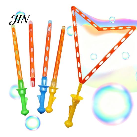 Bubble Wand Outdoor Giant Wand, Foam Maker for Kids, Transformable Triangle Picnic Toy Beach Backyard Party, Summer Game Gift