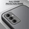 Luxury Shockproof Matte Case For Samsung Galaxy A56 A36 A16 A17 A35 A54 A34 A24 A07 A05 A05S M55 M35 M54 S25 S24 S23 Ultra Armor Bumper Silicon Cover