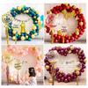 Round Balloon Arch Kit Holder Bow of Balloon Circle Wreath Balloon Stand Support Wedding Birthday Party Decor Baby Shower