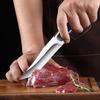 Кухонный тесак для мяса Монгольский нож Деревянная ручка Мясной нож для обвалки Портативный нож для барбекю Разделка мяса Острые ножи для рыбы