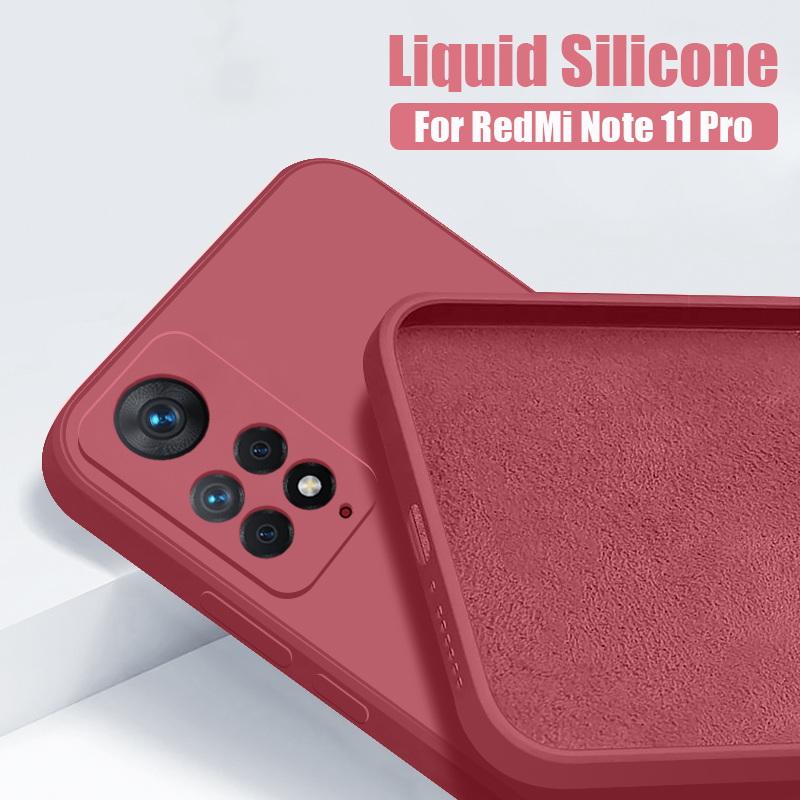 Жидкий силиконовый мягкий чехол для телефона TPU для Xiaomi 14T 13T Pro Poco X6 Redmi Note 13 Pro 12 Pro 11 противоударный матовый бампер