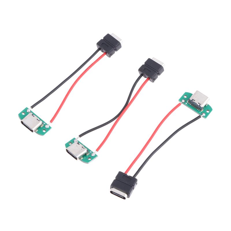 1/3 шт. 3A 5V USB-розетка типа C и USB-розетка типа A с разъемом для кабеля