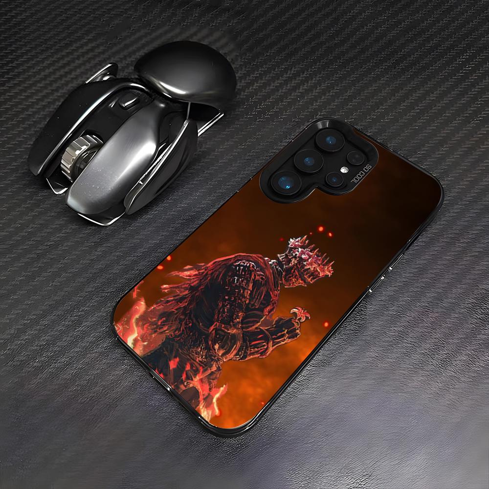 Чехол для телефона с игрой D-Dark S-Souls для Samsung S26 S25 Plus S20 S20 Plus S22 Ultra S23 FE S21 Plus S21 Ultra Цветной чехол
