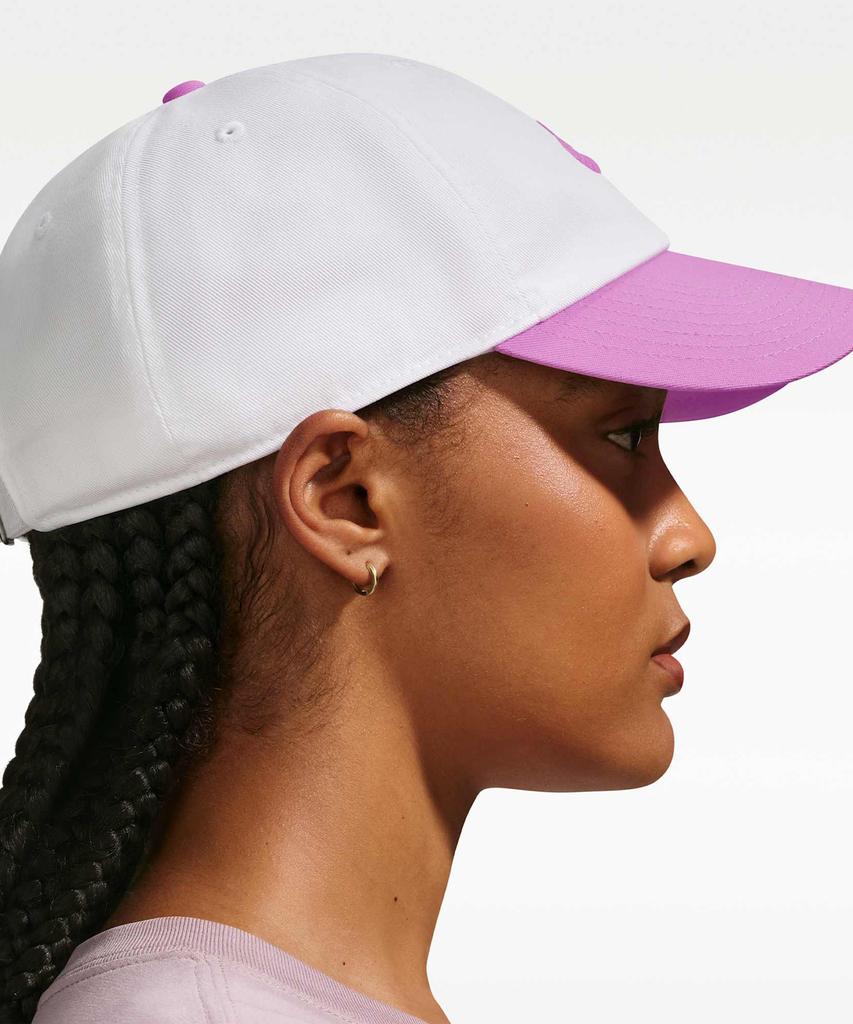 Nike Клубная кепка-бейсболка Unstructured Futura Wash - Белый:Светлая маджента / Fb5368-103
