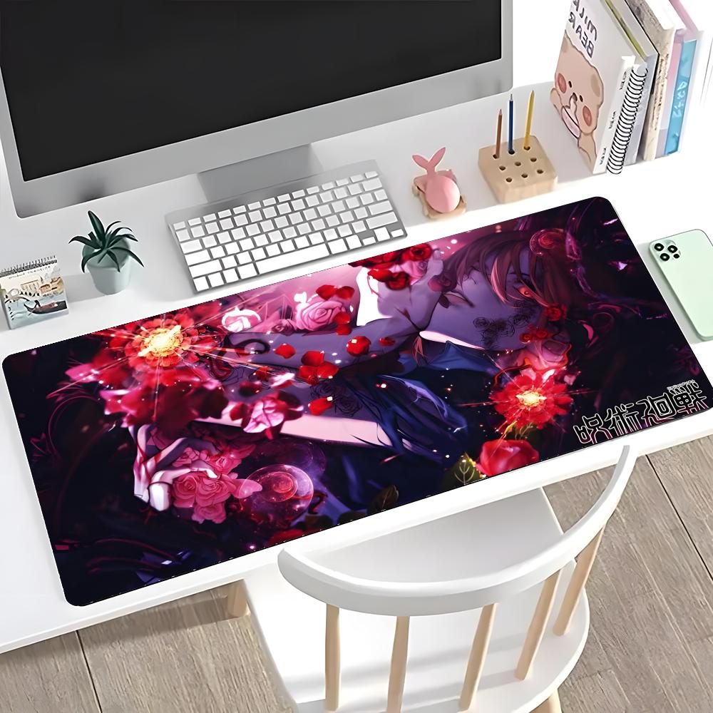 Аниме T-touken R-ranbu Коврик для мыши Mouse Pad Большой Игровой С заблокированным краем Утолщенный Настольный коврик для компьютерной клавиатуры