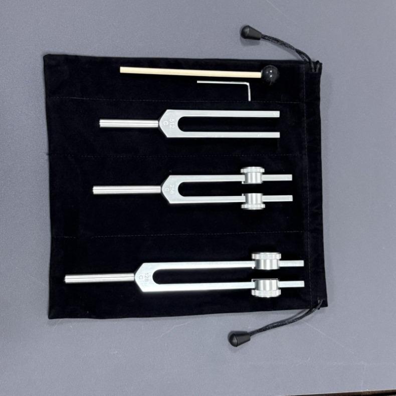 Meditation Tuning Fork Set Sound Healing Diapason Tuning Fork Relaxation Aluminum Alloy Forks Medical Percussion Instruments